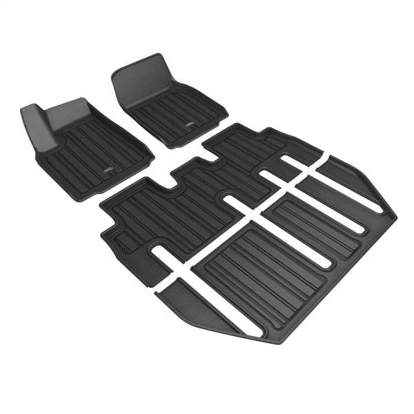 3D MAXpider Floor Mats Tesla Model X (2022-2024) All-Weather Elitect Series - Complete Set - Image 3
