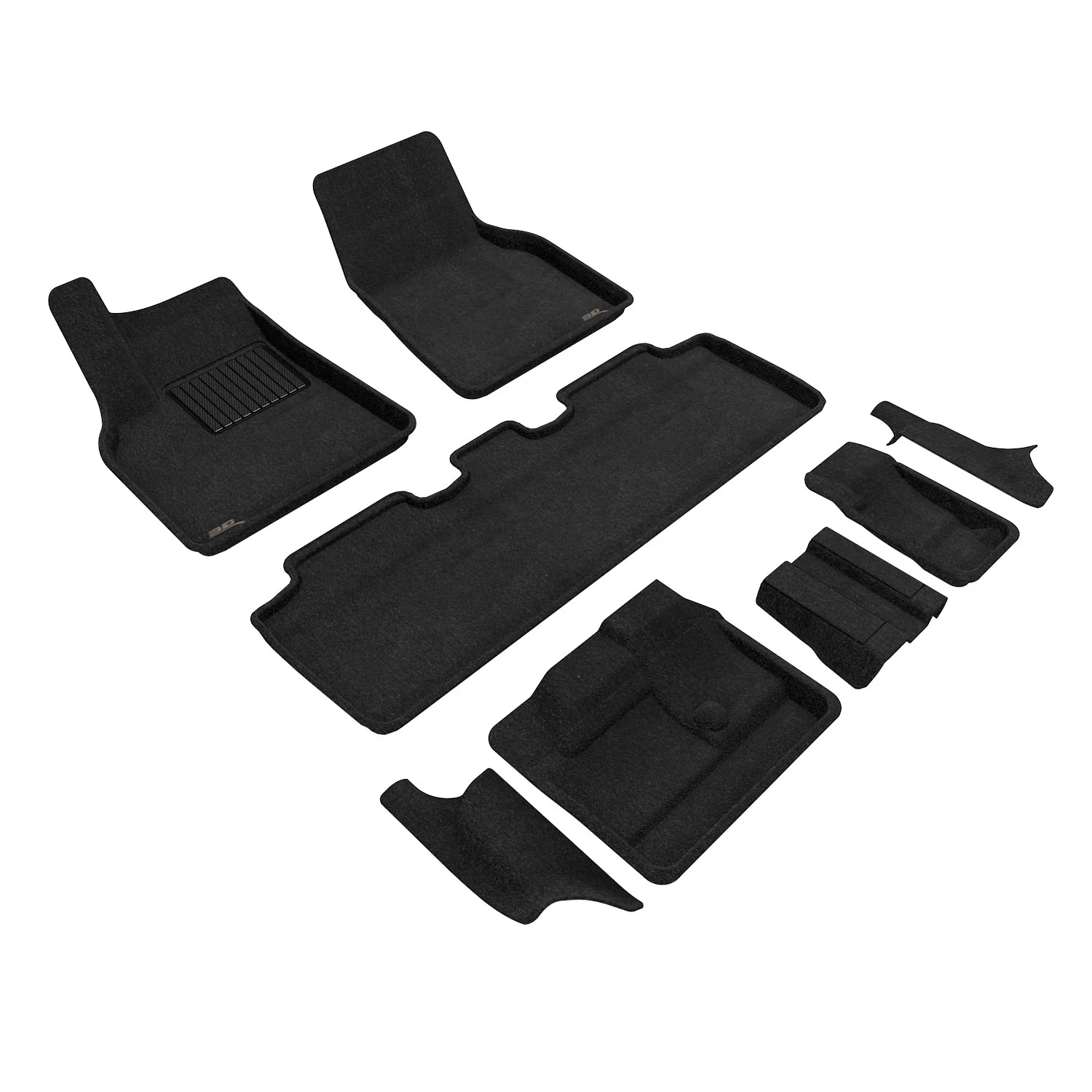 3D MAXpider Floor Mats Tesla Model Y (2021-2024) All-Weather Elegant Series - Complete Set - Image 2