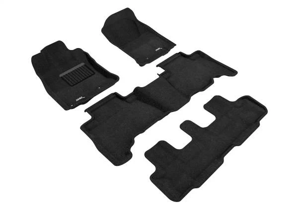 3D MAXpider Floor Mats Toyota 4Runner (13-24) All-Weather Elegant Series - Complete Set