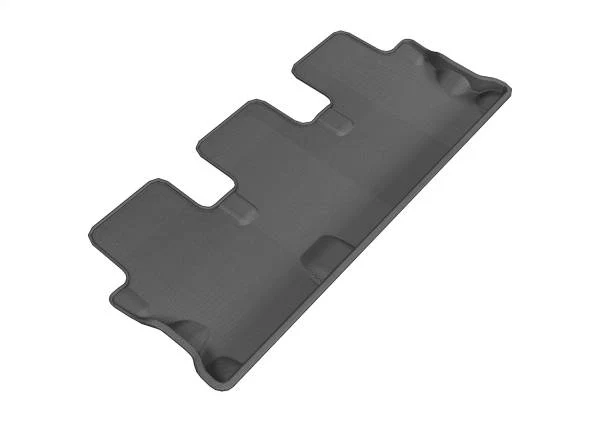 3D MAXpider Floor Mats Toyota Highlander (14-19) All-Weather Kagu Series Black - Front / Second / Third Row - Image 5