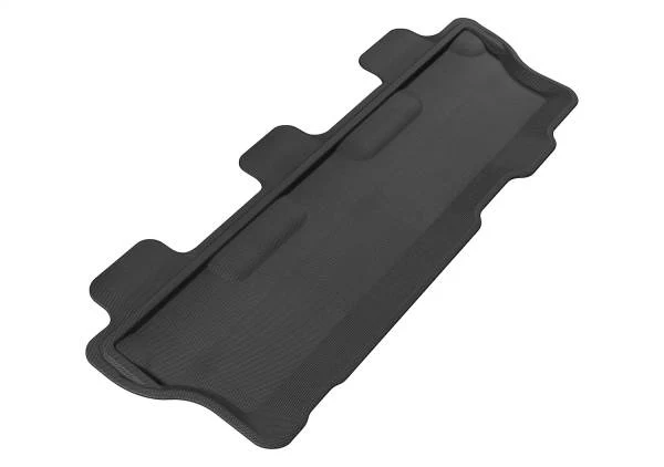 3D MAXpider Floor Mats Toyota Sequoia 2nd Gen (12-21) All-Weather Kagu Series Black - Front / Second / Third Row - Image 4