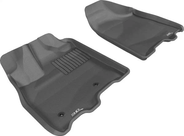 3D MAXpider Floor Mats Toyota Sienna (2013-2020) All-Weather Kagu Series - Front Row Only - L1TY13111509