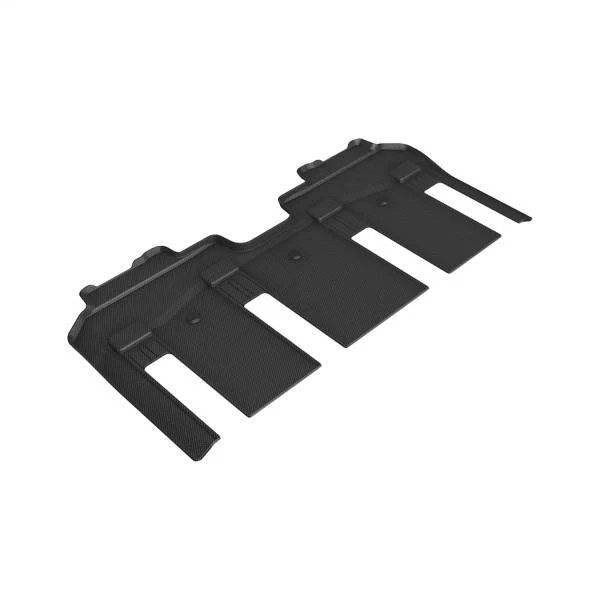 3D MAXpider Floor Mats Toyota Sienna 7 / 8 Seater (21-24) All-Weather Kagu Series Black - Front / Second / Third Row - Image 2