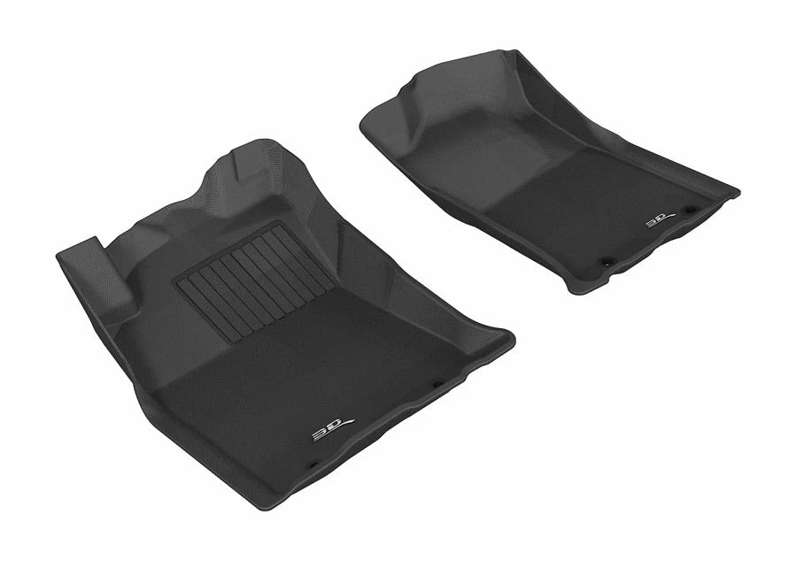3D MAXpider Floor Mats Toyota Tacoma Double Cab (12-15) All-Weather Kagu Series - Front or Second Row - Image 2