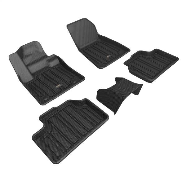 3D MAXpider Floor Mats Volvo C40 Recharge (2023-2024) All-Weather Elitect Series - Complete Set