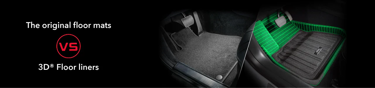 3D MAXpider Floor Mats Tesla Model 3 (20-23) All-Weather Elitect Series - Complete Set - Image 9