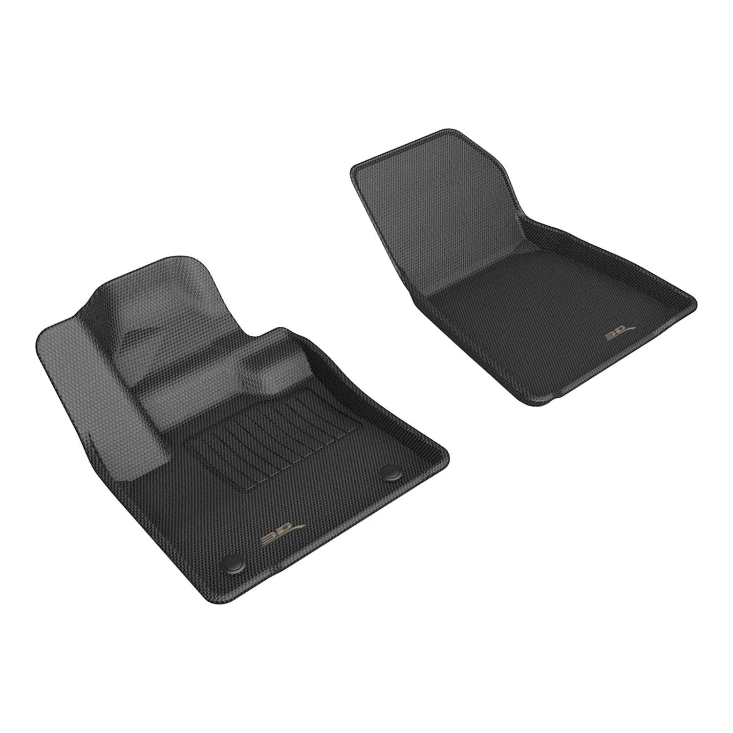 3D MAXpider Floor Mats Volvo C40 Recharge (23-24) All-Weather Kagu Series - Front or Second Row - Image 2