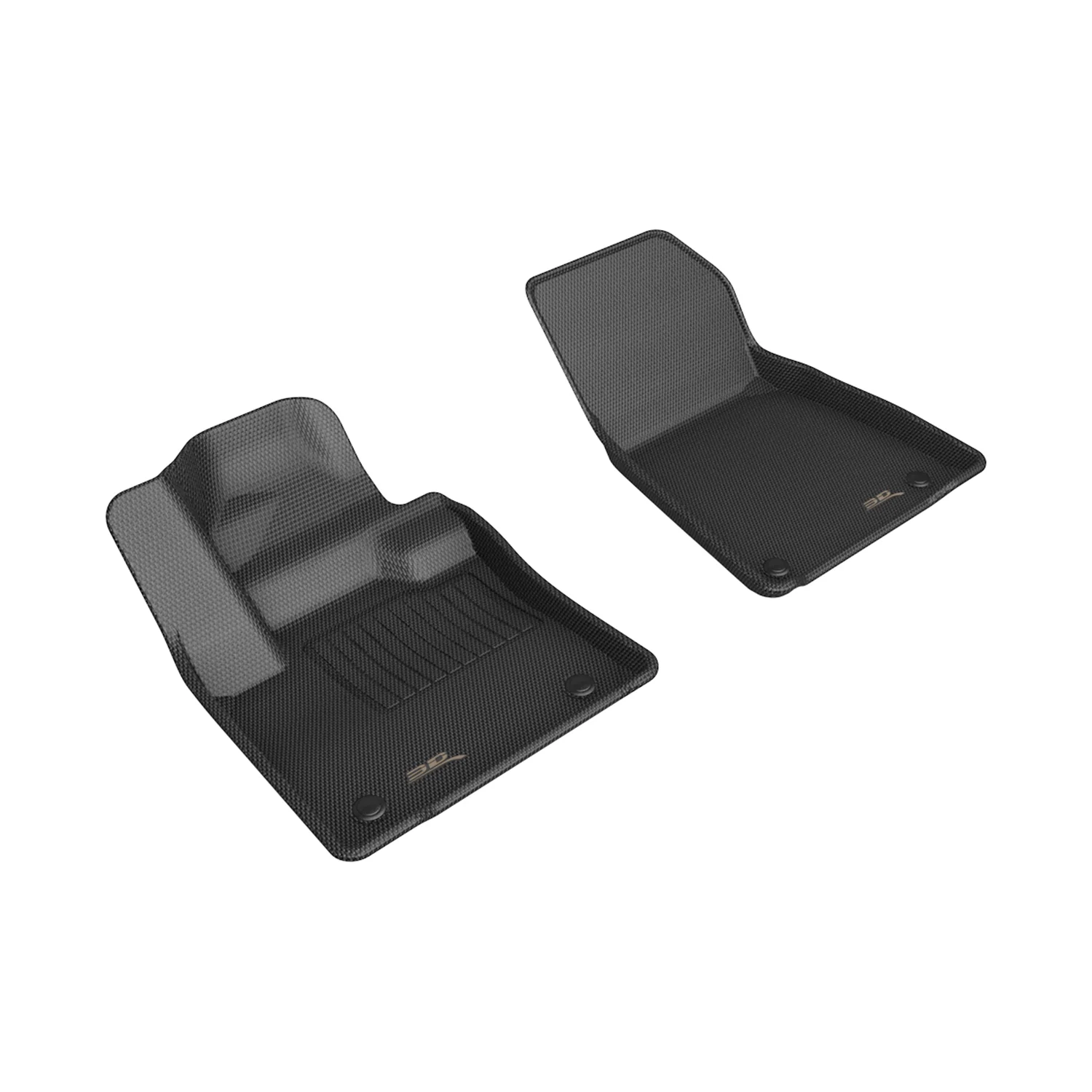 3D MAXpider Floor Mats Volvo XC40 Recharge (22-24) All-Weather Kagu Series - Front or Second Row - Image 2