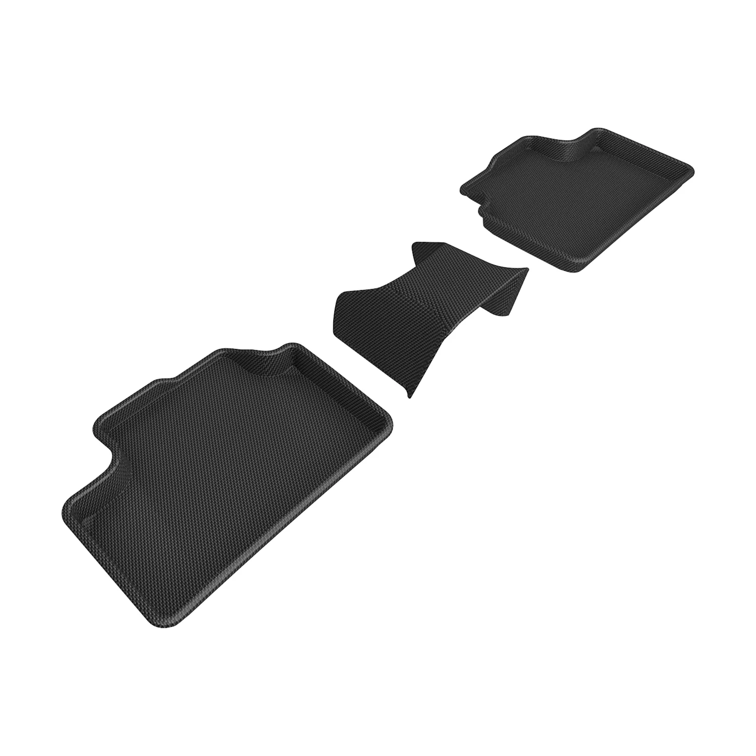 3D MAXpider Floor Mats Volvo XC40 Recharge (22-24) All-Weather Kagu Series - Front or Second Row - Image 3