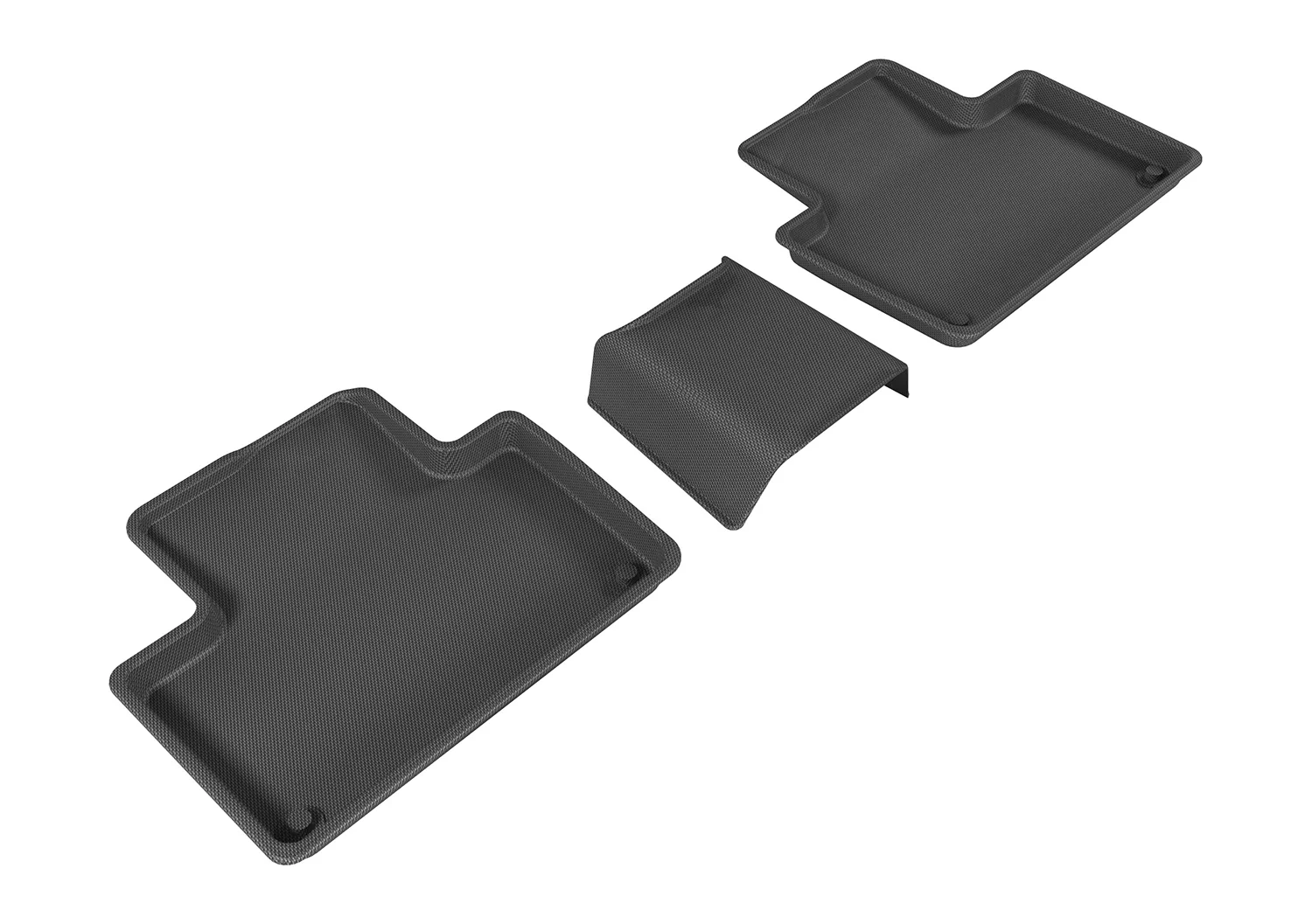3D MAXpider Floor Mats Volvo XC90 T5/ T6/ B5/ B6 (15-24) All-Weather Kagu Series - Front / Second / Third Row - Image 3