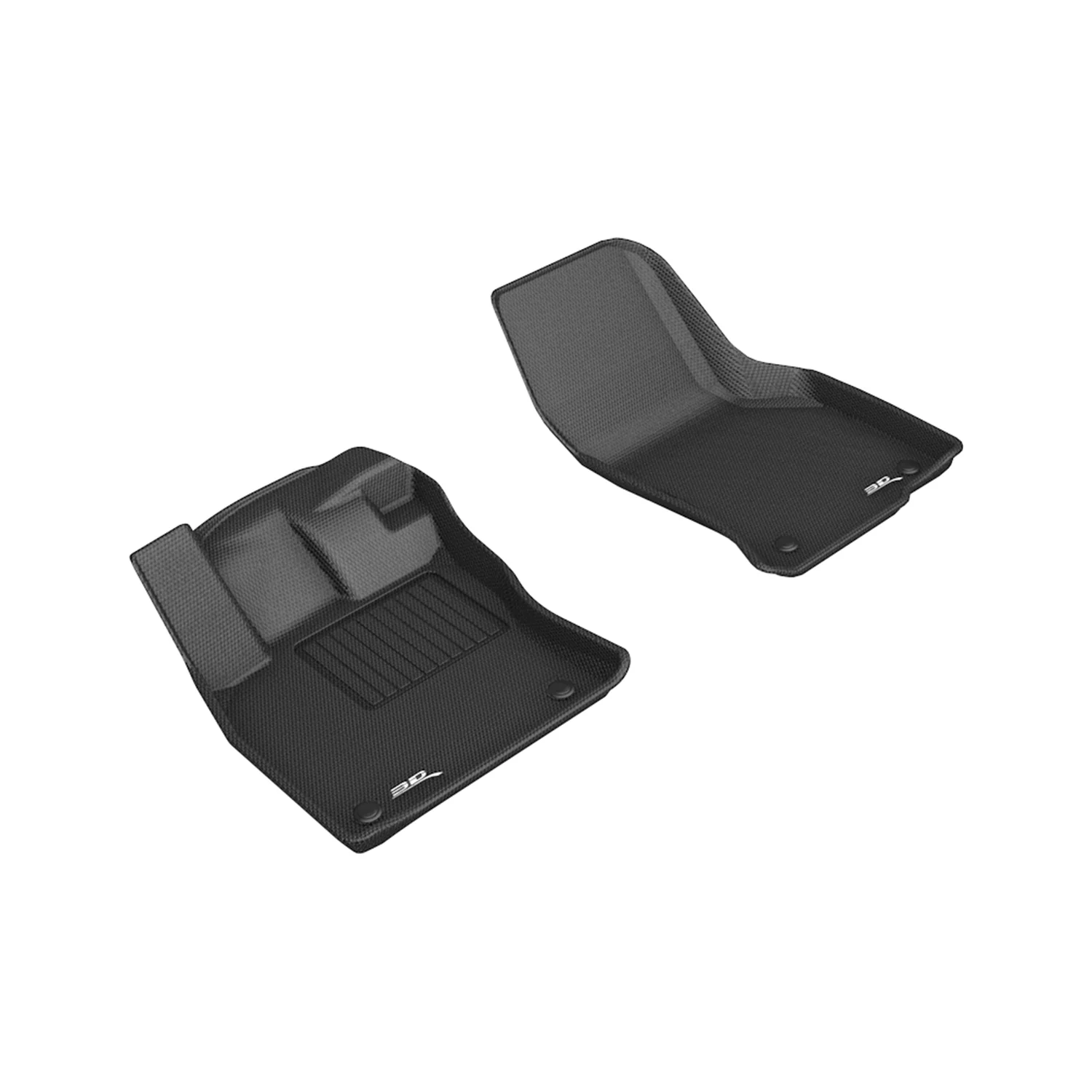 3D MAXpider Floor Mats VW Arteon (2019-2024) All-Weather Kagu Series - Front or Second Row - Image 2
