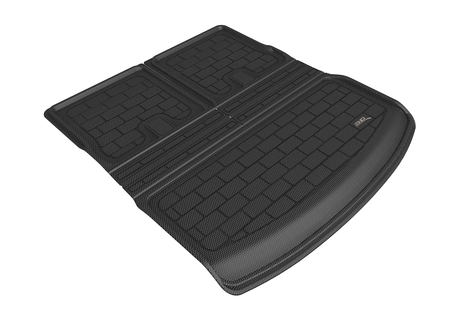 3D MAXpider Cargo Liner Tesla Model Y [5 or 7 Seater] (20-24) Kagu Black Rubber - Upper or Lower Rear - Image 3