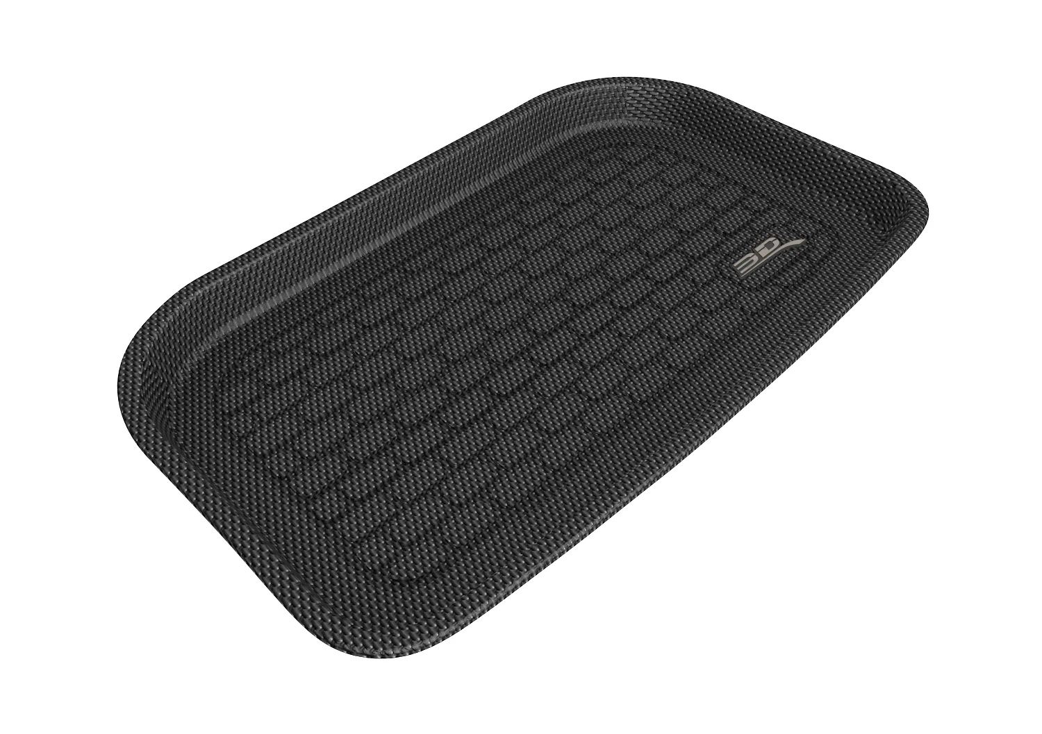 3D MAXpider Cargo Liner Tesla Model Y [5 or 7 Seater] (20-24) Kagu Black Rubber - Upper or Lower Rear - Image 4