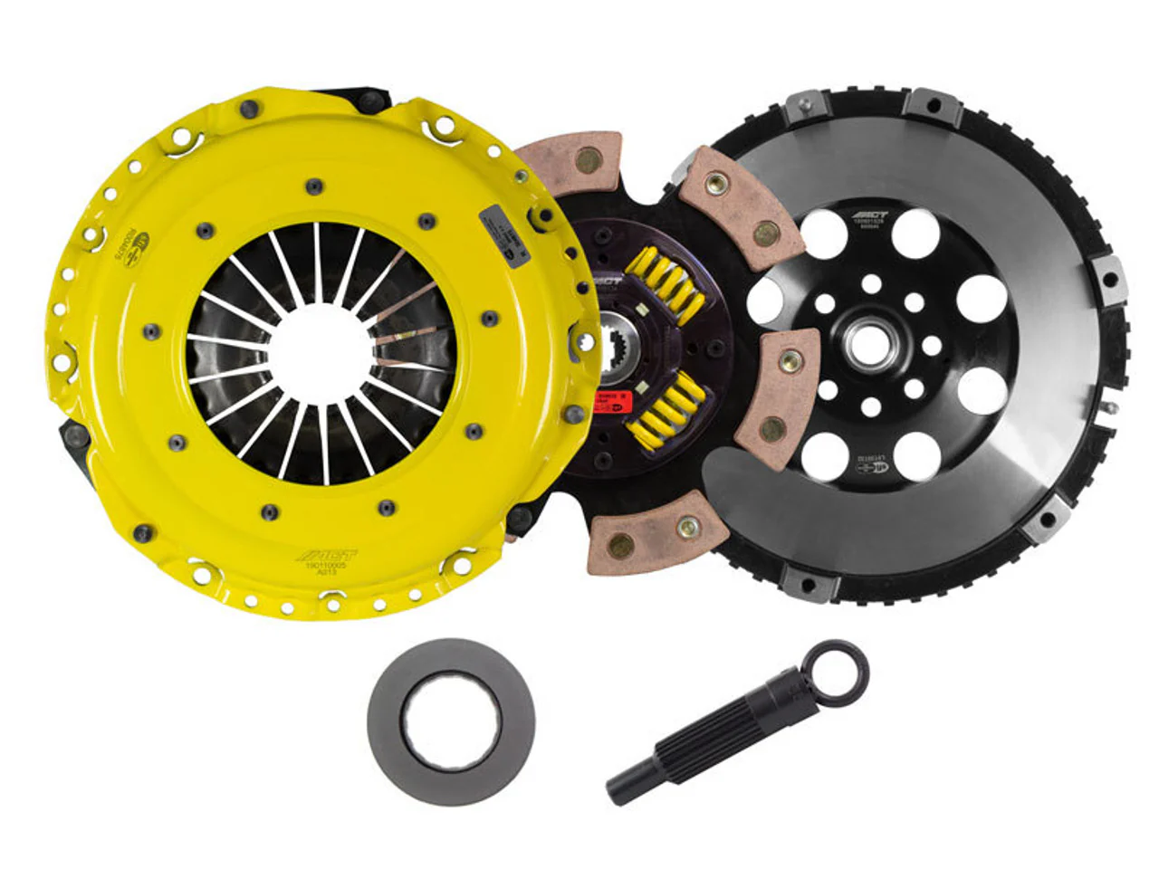 ACT Clutch Kit Audi A6 Quattro 2.7L V6 (2000-2004) 6 Puck Sprung Heavy Duty/Race w/ Flywheel