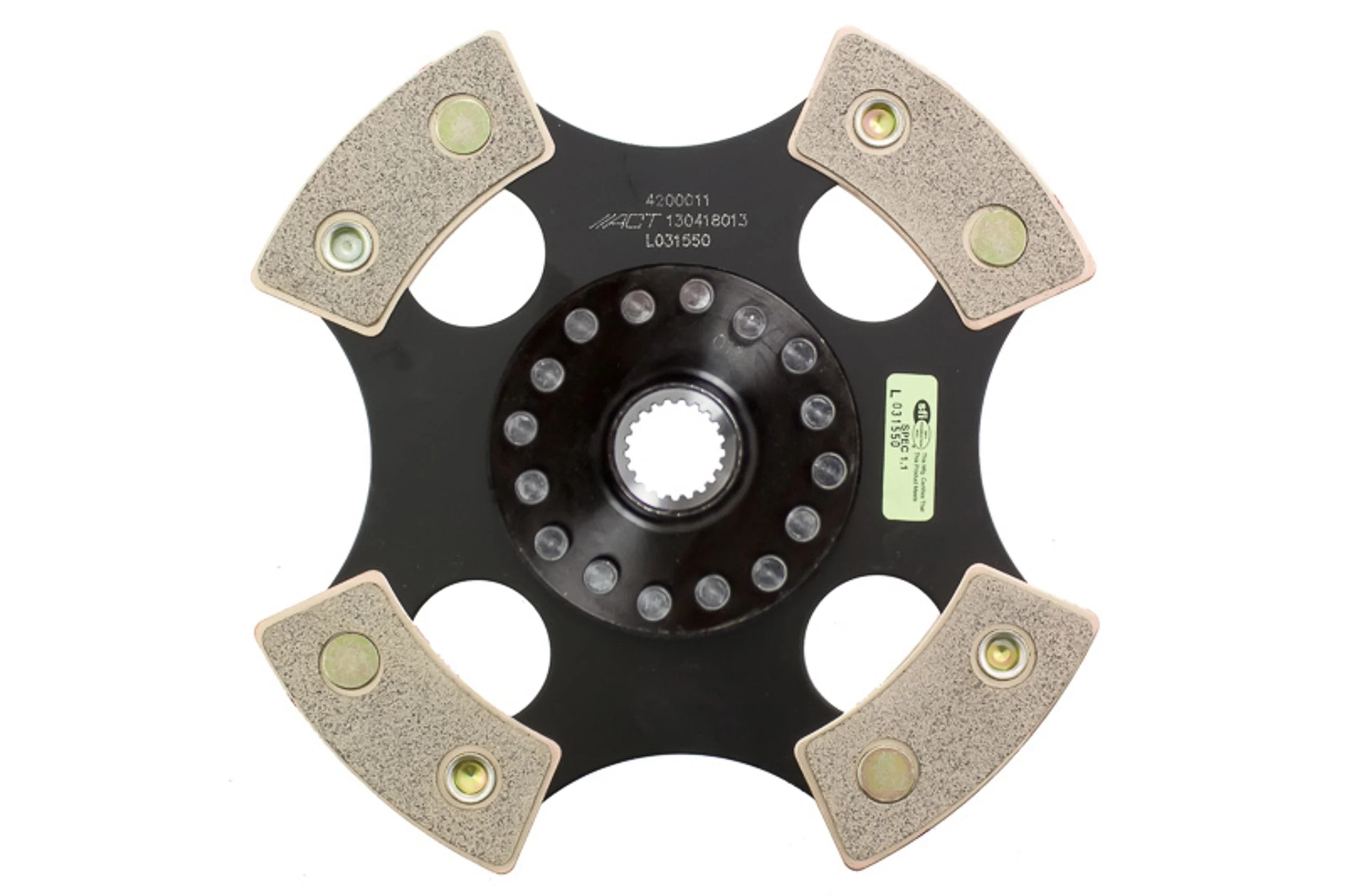ACT Clutch Disc Honda Civic RT 4WD 1.6L (1988) Rigid Race - 4 or 6 Puck - Image 2