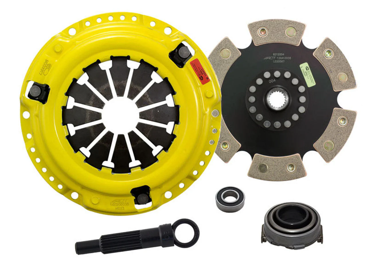 ACT Clutch Kit Honda Civic 1.5L (92-95) 1.6L (92-00) 1.7L (01-05) Heavy Duty/Race Rigid - 4 or 6 Pad - Image 2