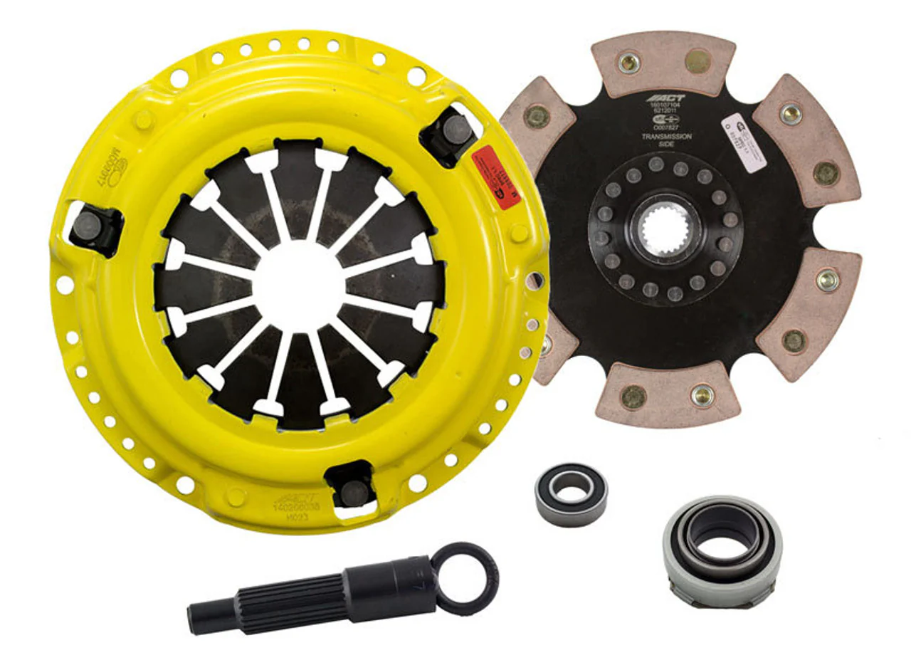 ACT Clutch Kit Honda Civic RT 4WD 1.6L (1988) Heavy Duty/Race Rigid - 4 or 6 Pad - Image 2