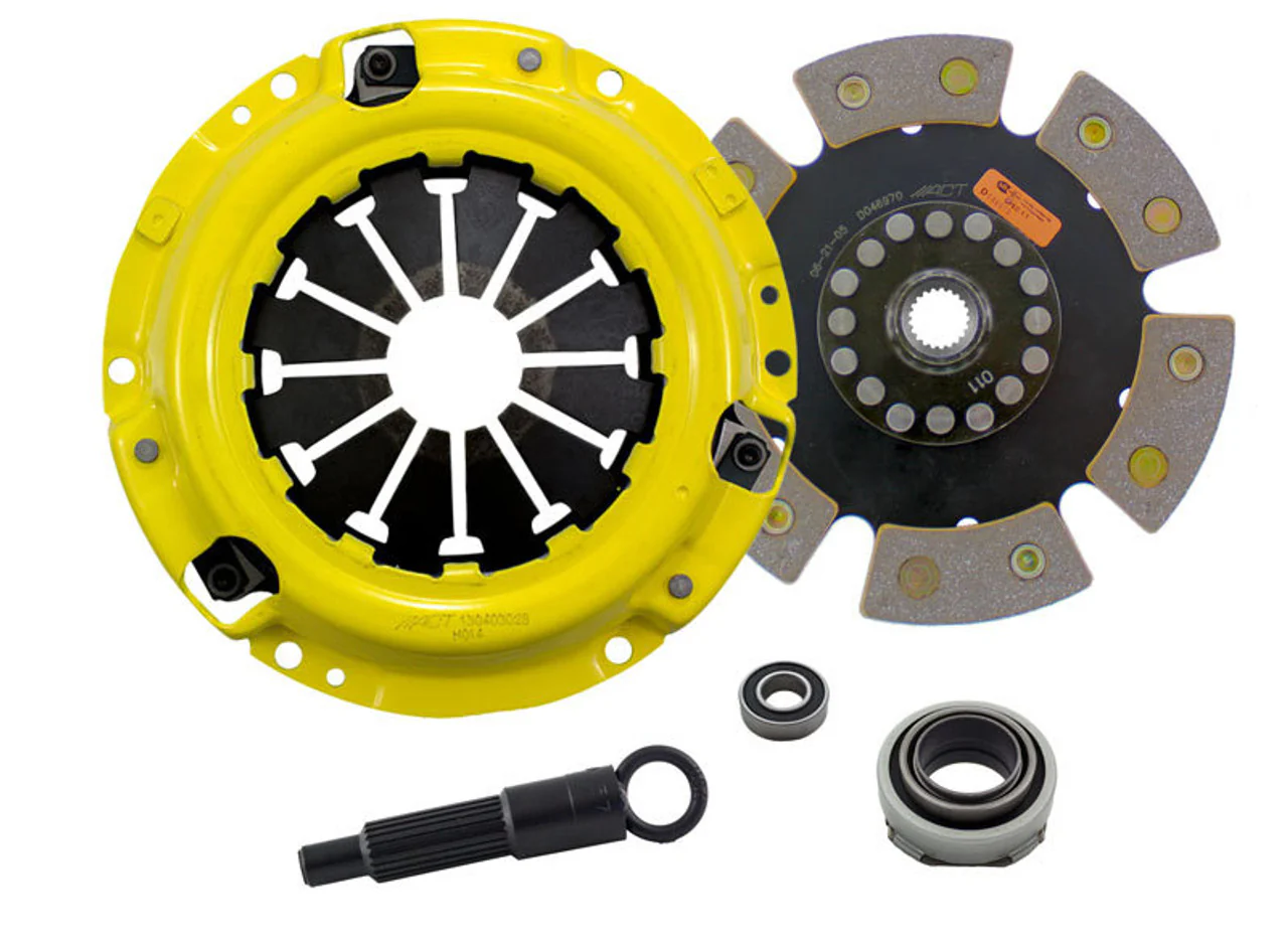 ACT Clutch Kit Honda Civic RT 4WD 1.6L (1988) Heavy Duty/Race Rigid - 4 or 6 Pad - Image 4