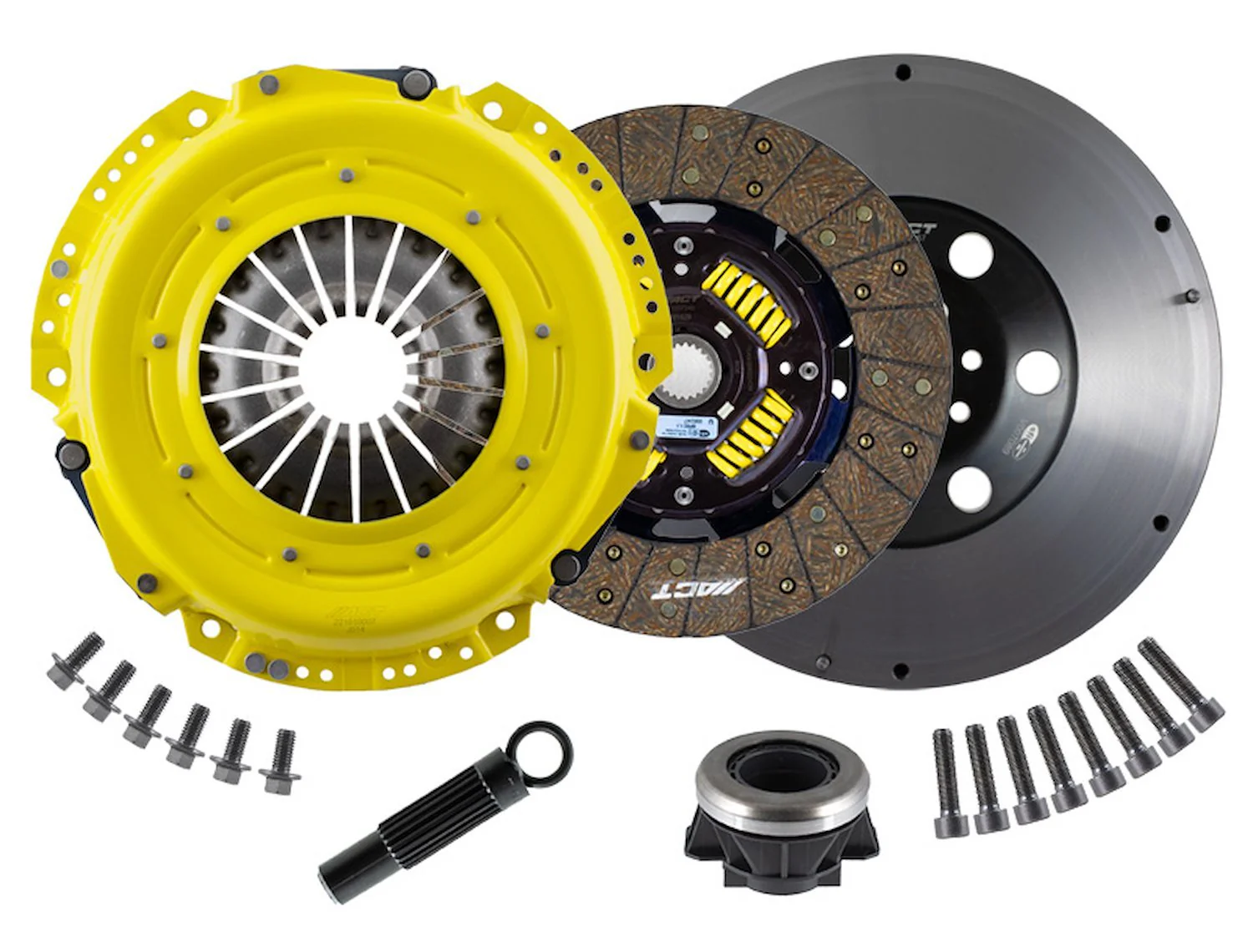 ACT Clutch Kit Jeep Wrangler 3.6L V6 (2018-2024) Heavy Duty-O/Performance Street Sprung w/ Flywheel