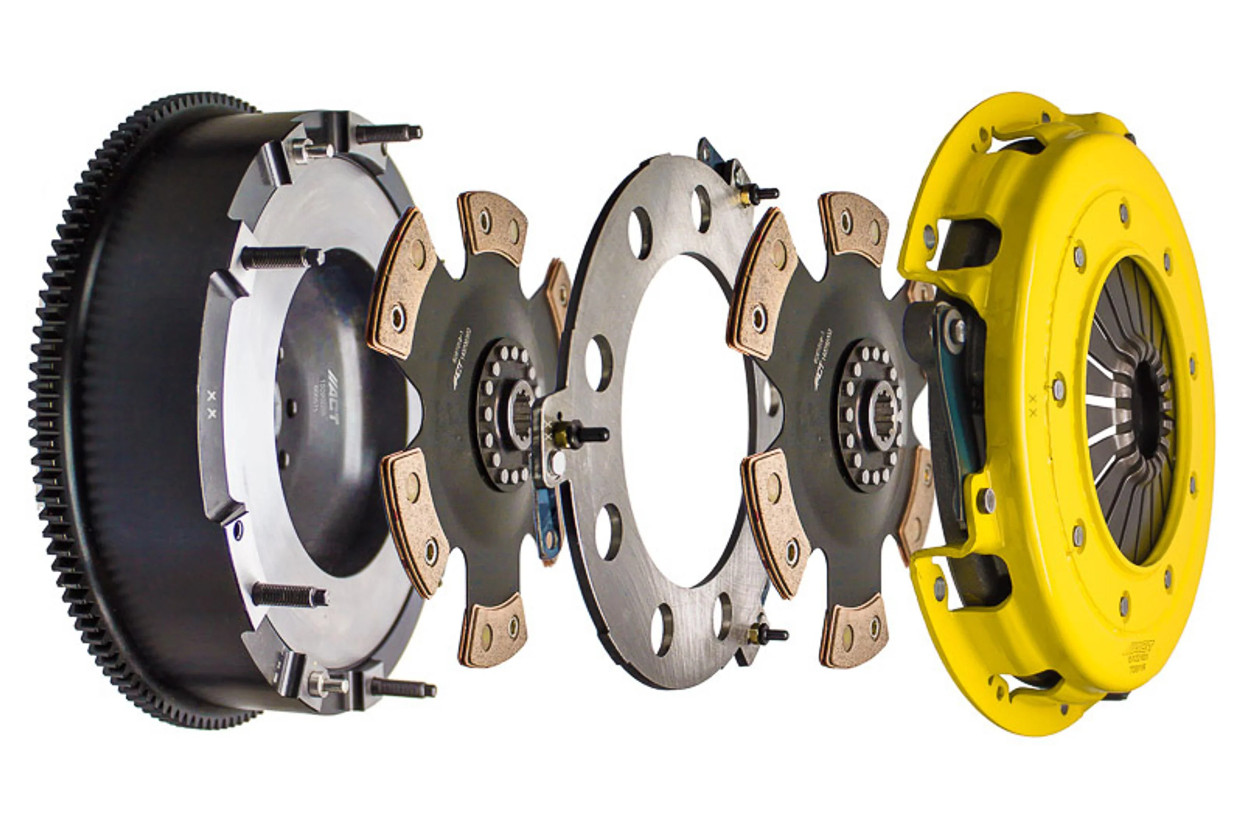 ACT Clutch Kit Dodge Challenger 5.7L V8 (09-21) 6.1L V8 (08-10) 6.2L V8 (15-21) 6.4L V8 (12-21) 6 Puck Twin Disc Heavy Duty Race Kit
