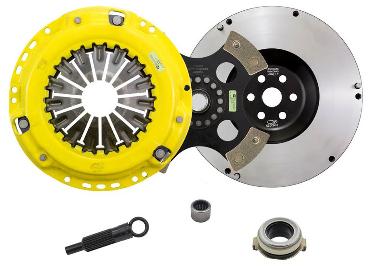 ACT Clutch Kit Mazda 3 Mazdaspeed 2.3 (2007-2013) Heavy Duty/Race Rigid - 4 or 6 Pad w/ Flywheel - Image 3