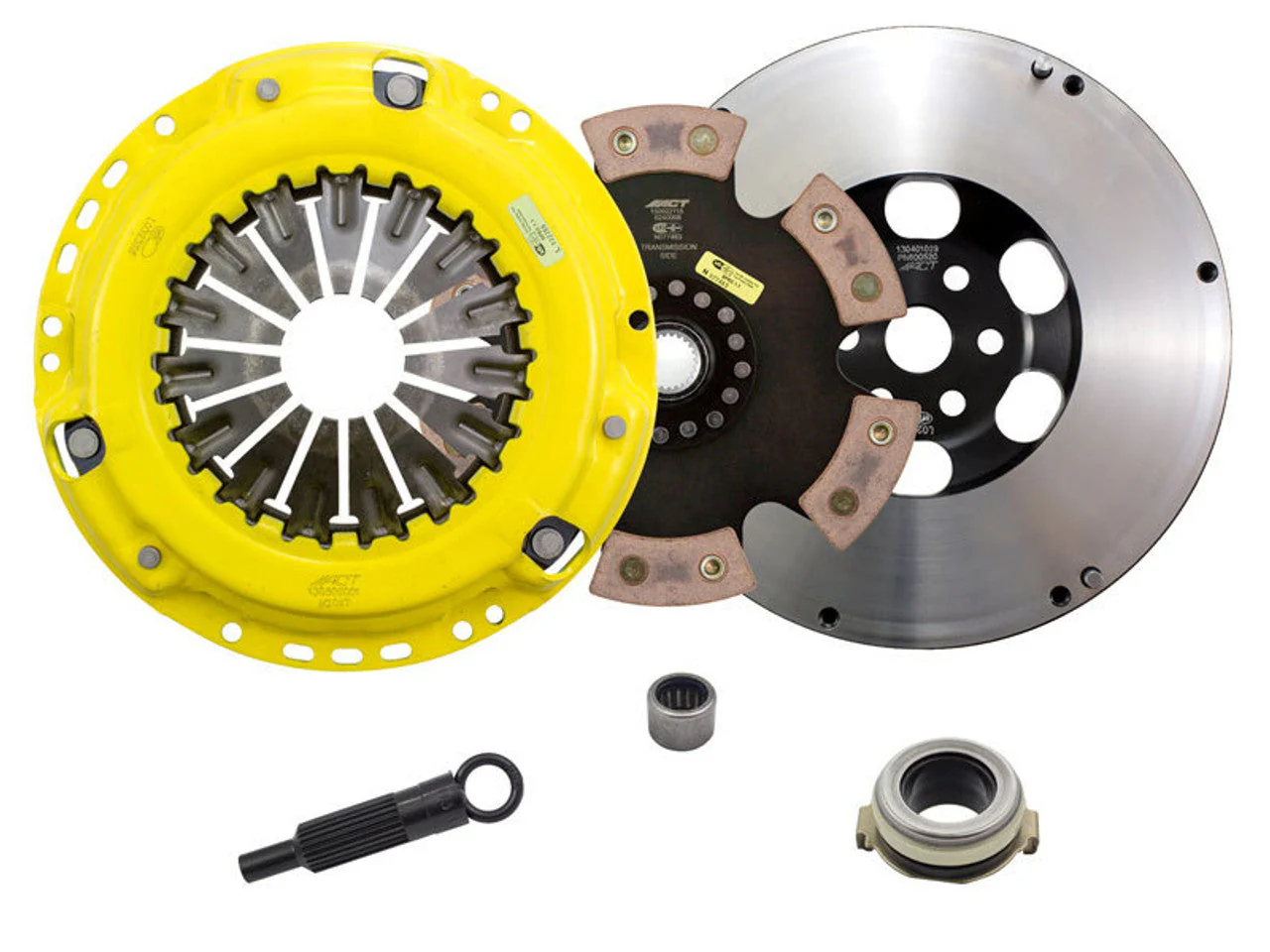 ACT Clutch Kit Mazda 6 Mazdaspeed 2.3L L4 (2006-2007) Heavy Duty/Race Rigid - 4 or 6 Pad w/ Flywheel - Image 2