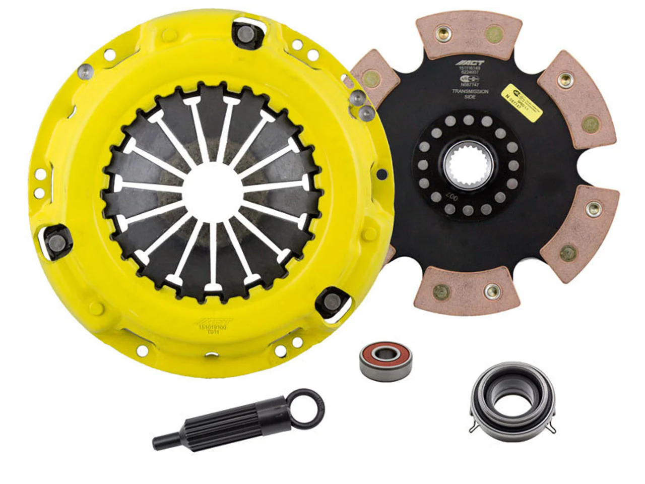 ACT Clutch Kit Toyota 4Runner 2.4L (1989-1993) 4 or 6 Pad - Heavy Duty-O/Race Rigid - Image 2