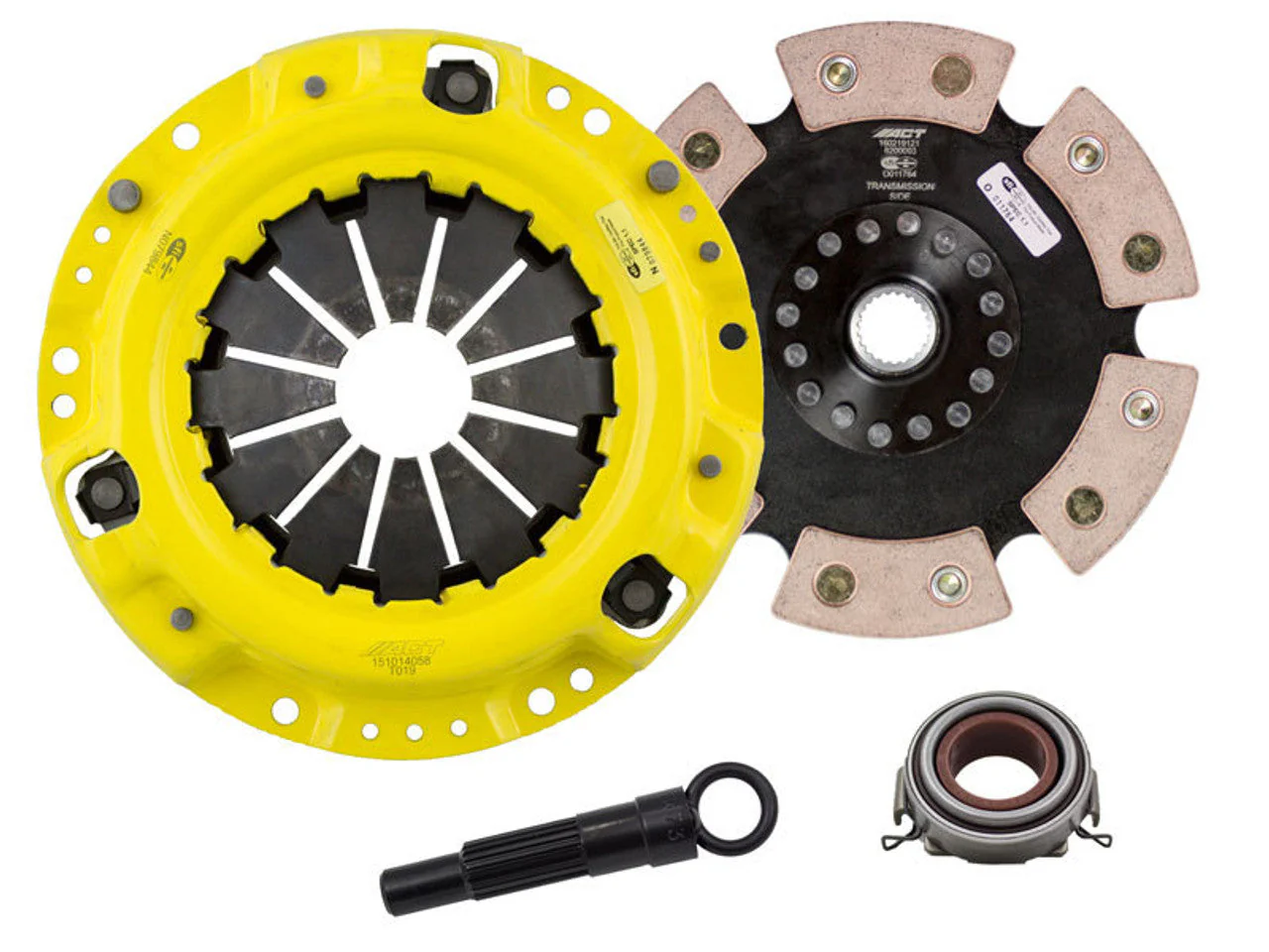 ACT Clutch Kit Toyota Corolla 1.6L (1986-1991) Heavy Duty/Race Rigid - 4 or 6 Pad - Image 2