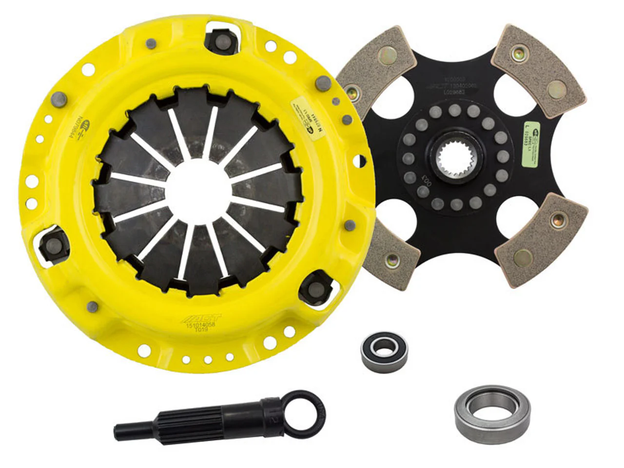 ACT Clutch Kit Toyota Corolla 1.6L (85-87) 1.8L (80-82) Heavy Duty/Race Rigid - 4 or 6 Pad