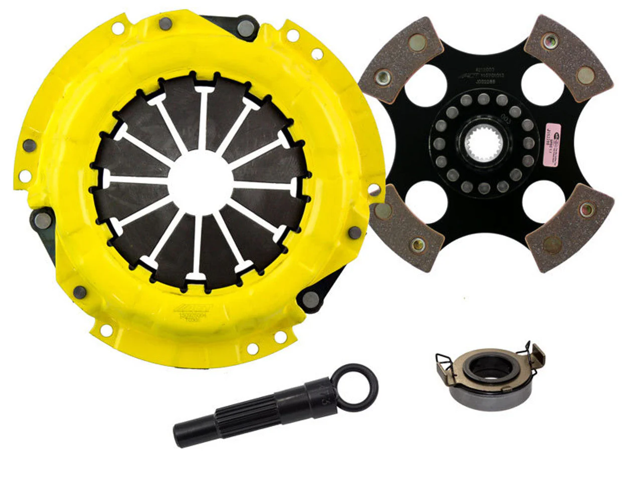 ACT Clutch Kit Toyota Corolla 1.6L (92-97) 1.8L (93-13) Heavy Duty/Race Rigid - 4 or 6 Pad