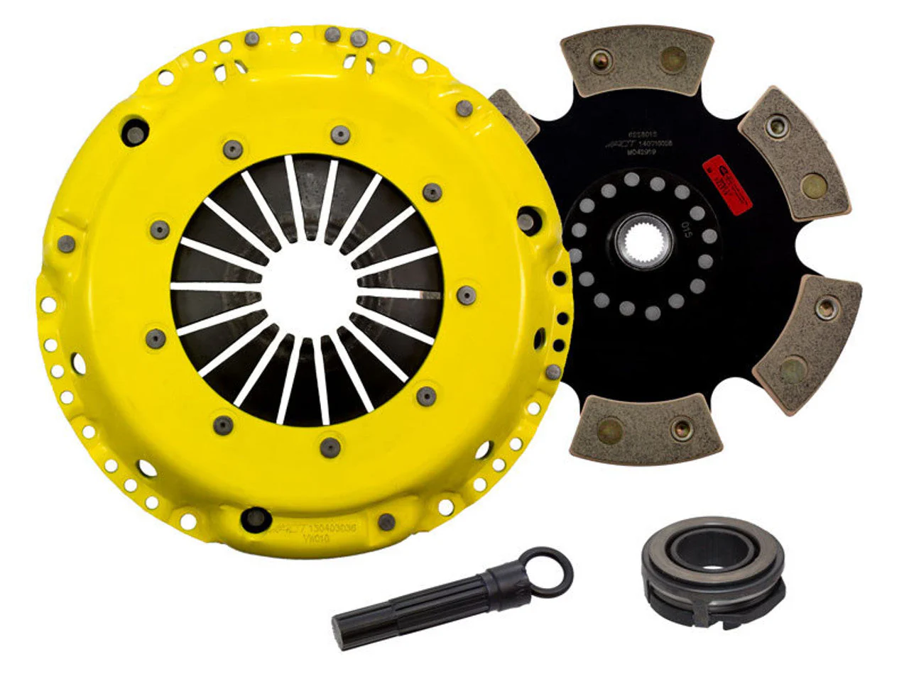 ACT Clutch Kit VW Jetta 1.8L (00-05) 1.9L (96-98) 2.8L (95-02) Heavy Duty/Race Rigid - 4 or 6 Pad - Image 2