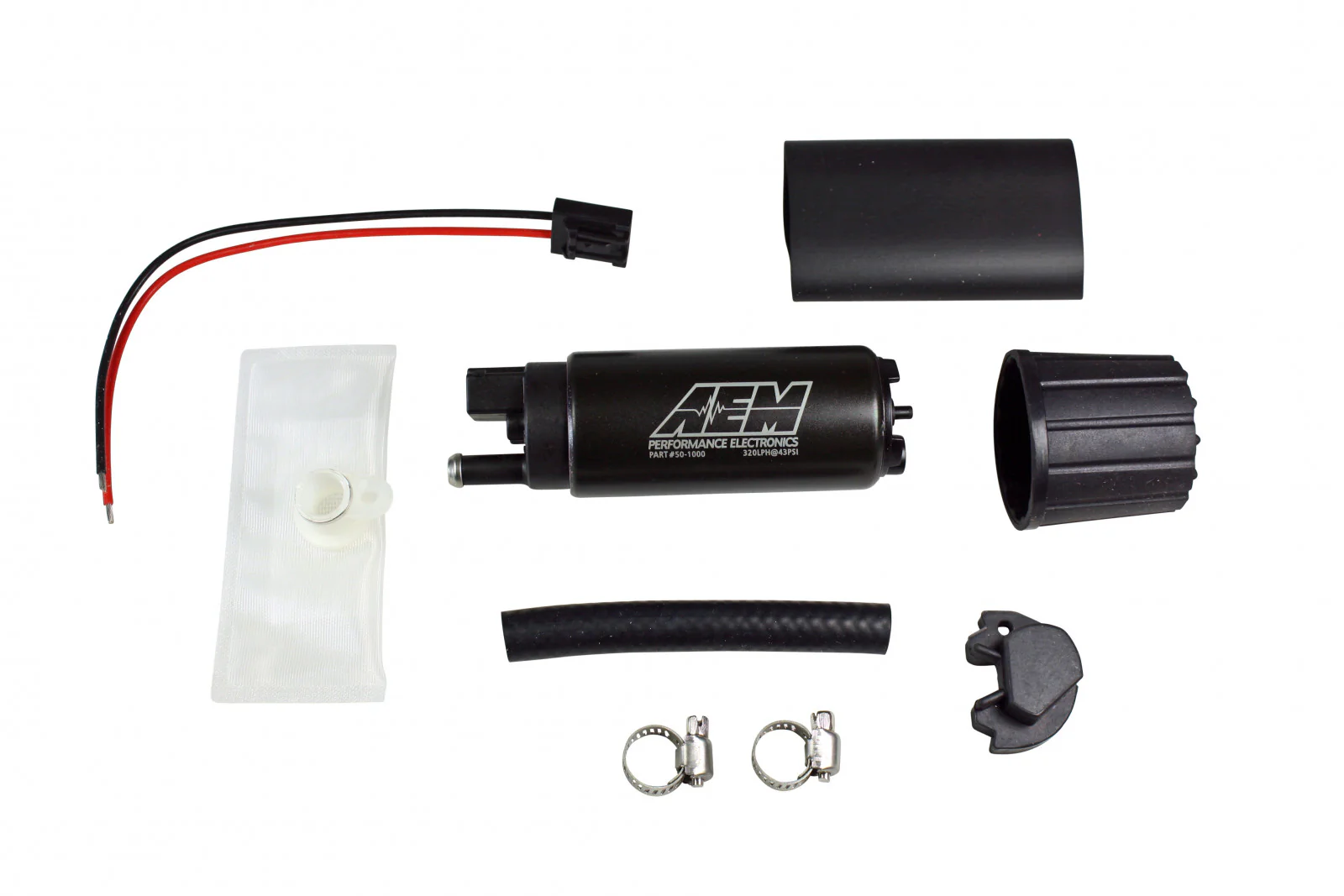 AEM 340LPH High Flow In-Tank Fuel Pump (Offset Inlet) - 50-1000 Gasoline EFI - Image 5