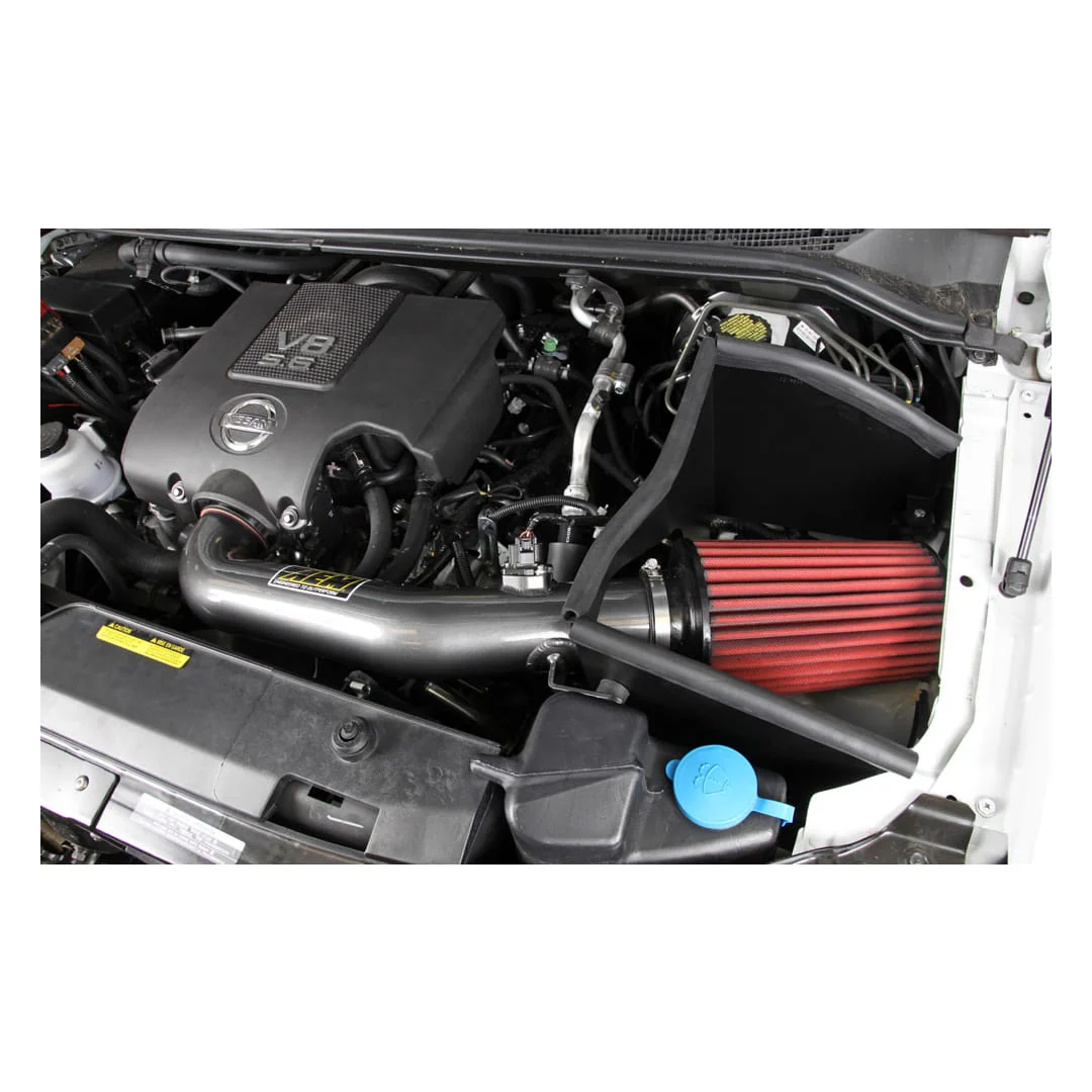 AEM Air Intake System for Infiniti QX56 5.6L V8 (2004-2010) Dryflow Brute Force 21-8502DC - Image 3