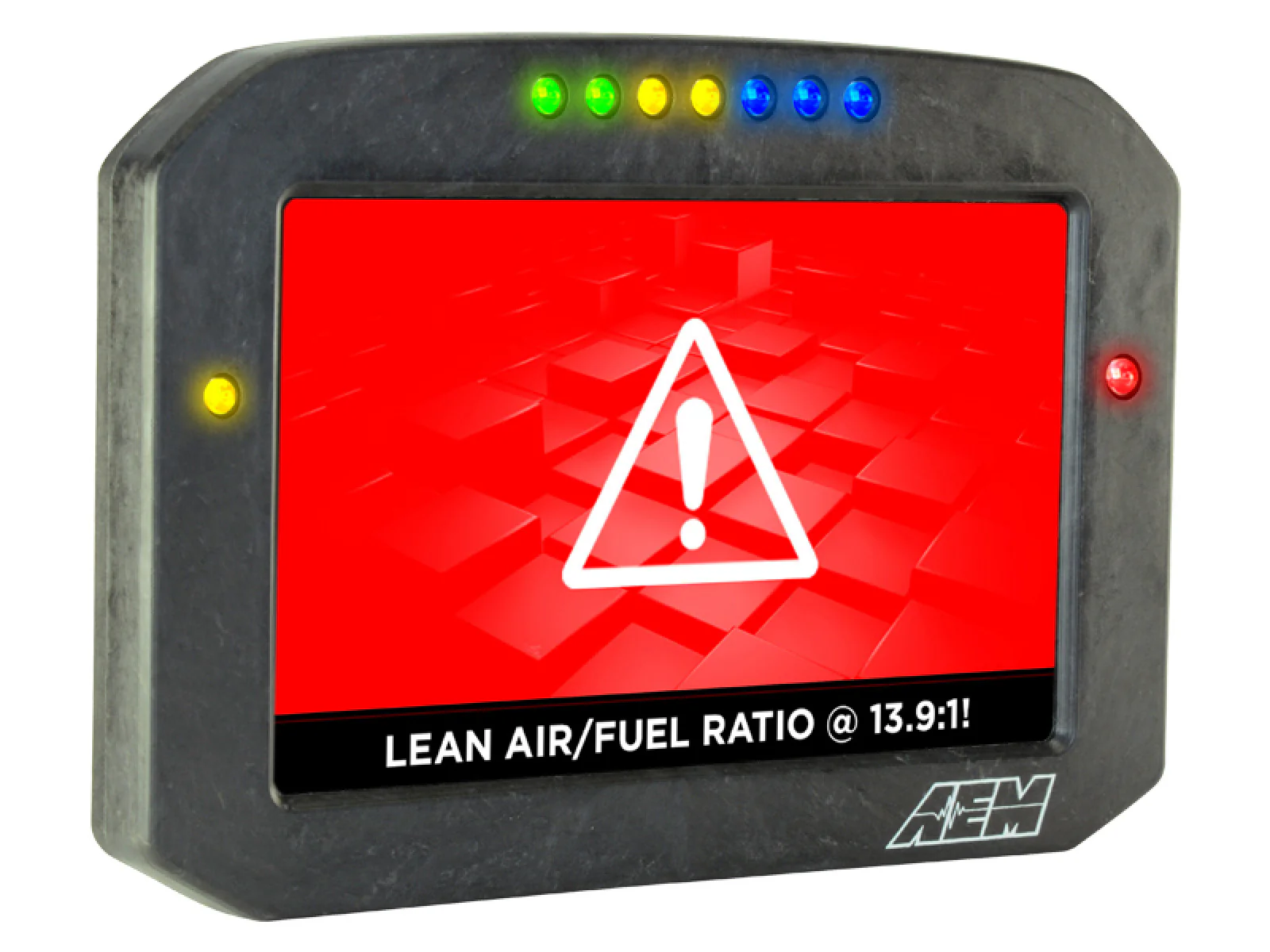 AEM 30-5700F CD-7 Carbon Flat Panel Digital Racing Dash Display - Non-Logging / Non-GPS - Image 6