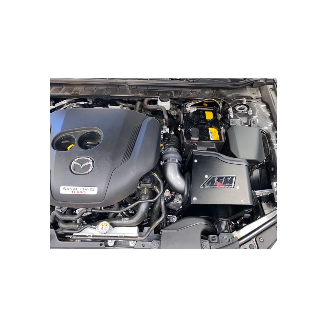 AEM Cold Air Intake Mazda 3 2.5L L4 Gas (2021-2023) Gunmetal Gray - 21-884C - Image 5
