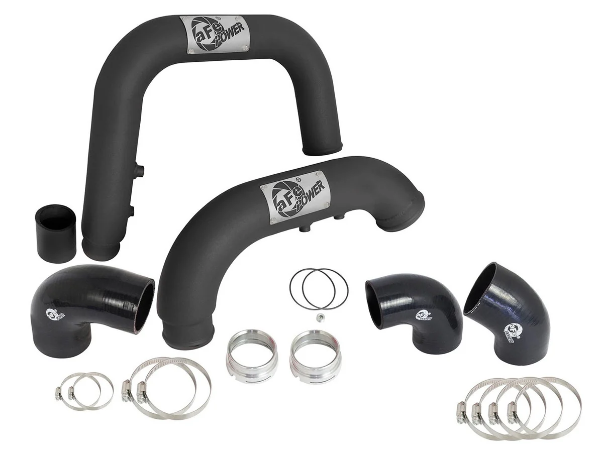 aFe Charge Pipe Kit for Chevy Colorado & GMC Canyon (2016-2020) 2.8L Turbo Diesel - Bladerunner 2.5" Hot & 3" Cold Pipes 46-20264 - Image 2