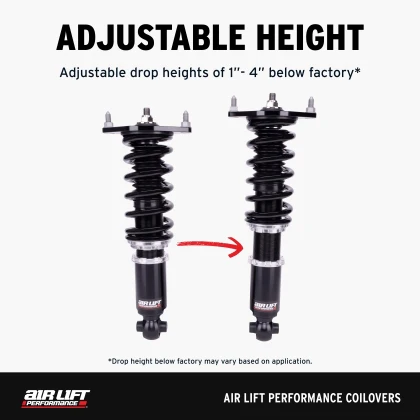 Air Lift Coilovers Dodge Charger & Chrysler 300/300C RWD (2011-2023) Includes Upper Mounts & 32 Way Adjustable Dampening - 79017 - Image 10