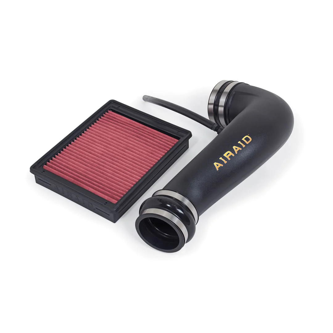 Airaid Air Intake for Cadillac Escalade / Escalade ESV / EXT 6.2L V8 (2007-2014) Jr Kit Series with Electric Cooling Fan - Dry-Flow or Oiled