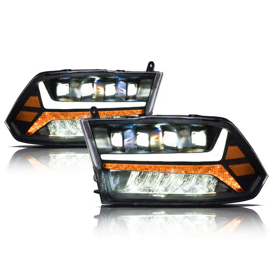 Alpha Owls Projector Headlights Dodge Ram (06-22) 5500K Super White LED - Image 6