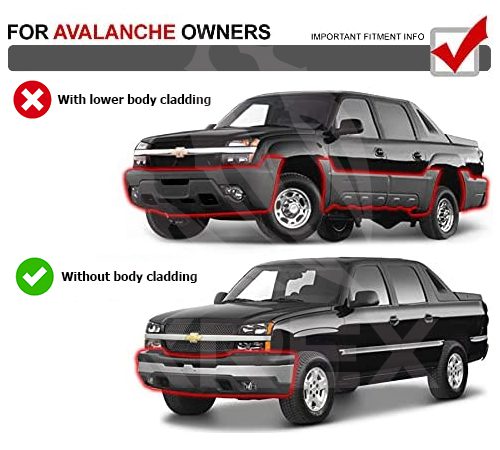 AlphaRex LED Projector Headlights Chevy Avalanche w/o Body Cladding (02-06) [3D Ice-Cube LED - NOVA Series w/ DRL] Alpha-Black / Chrome / Black - Image 35
