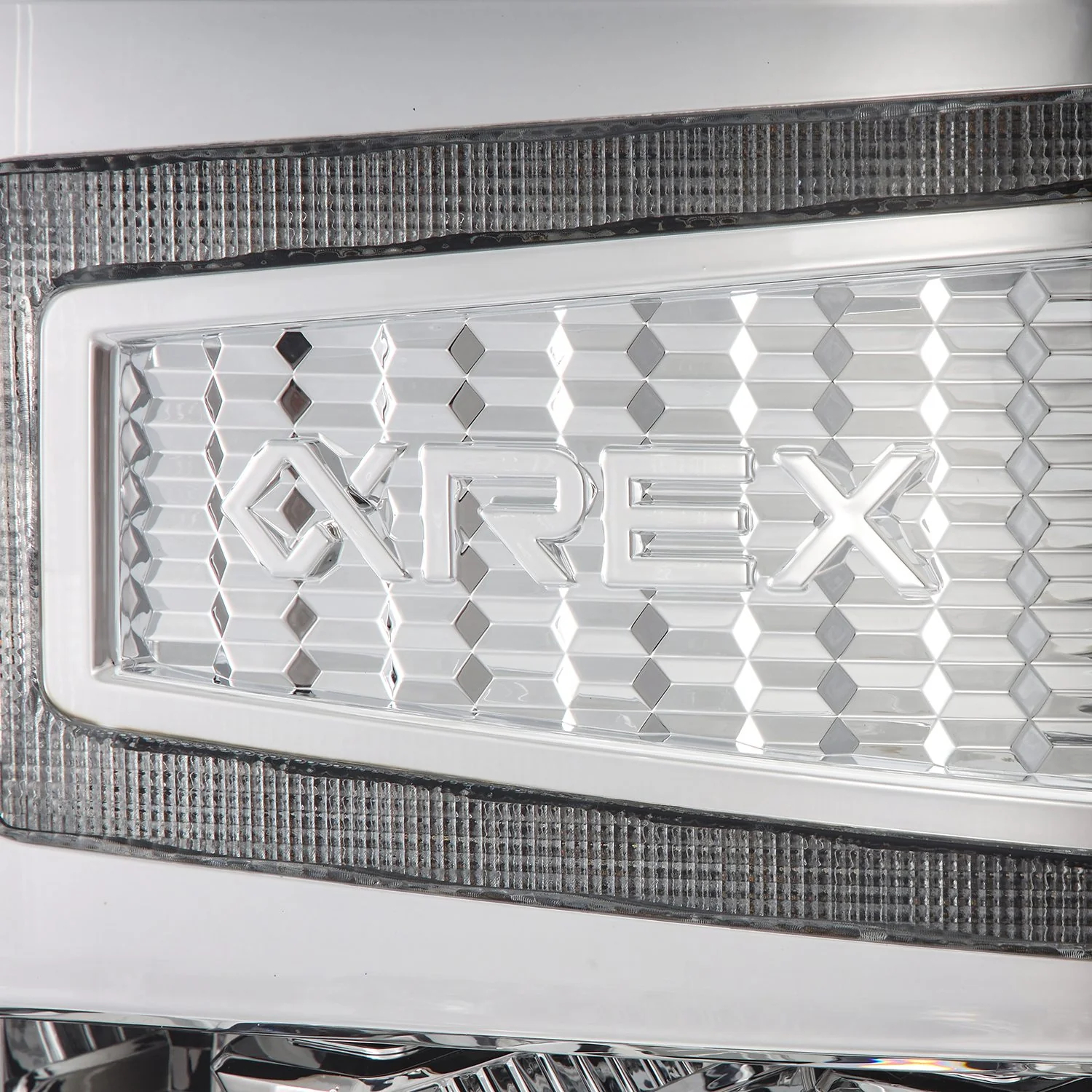 AlphaRex LED Projector Headlights Chevy Silverado 1500 (14-16) [3D Ice-Cube LED - NOVA Series w/ DRL] Black / Chrome / Jet Black - Image 8