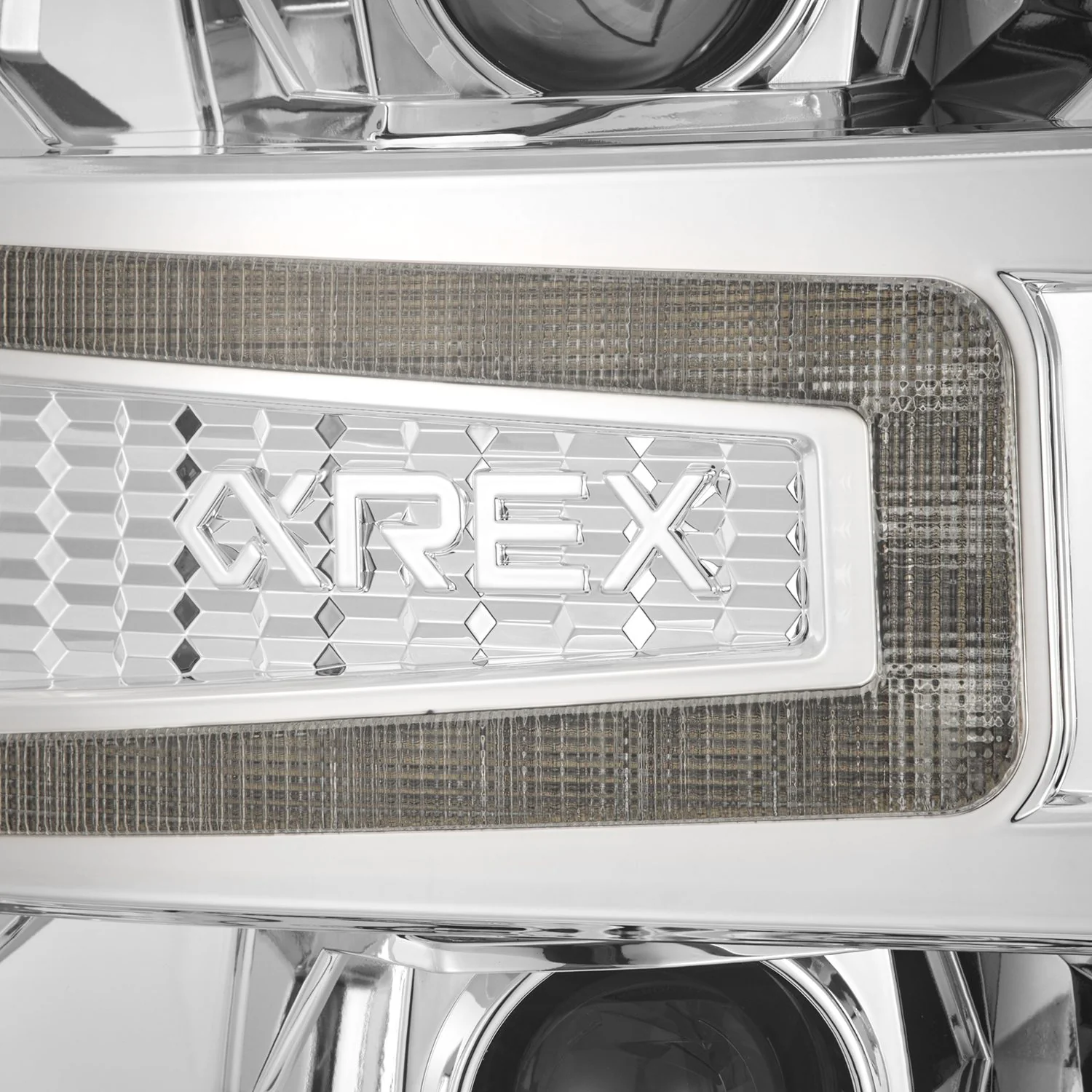 AlphaRex LED Projector Headlights Chevy Silverado 1500 (16-18) [LUXX Series - DRL Light Tube] Alpha-Black / Black / Chrome - Image 20