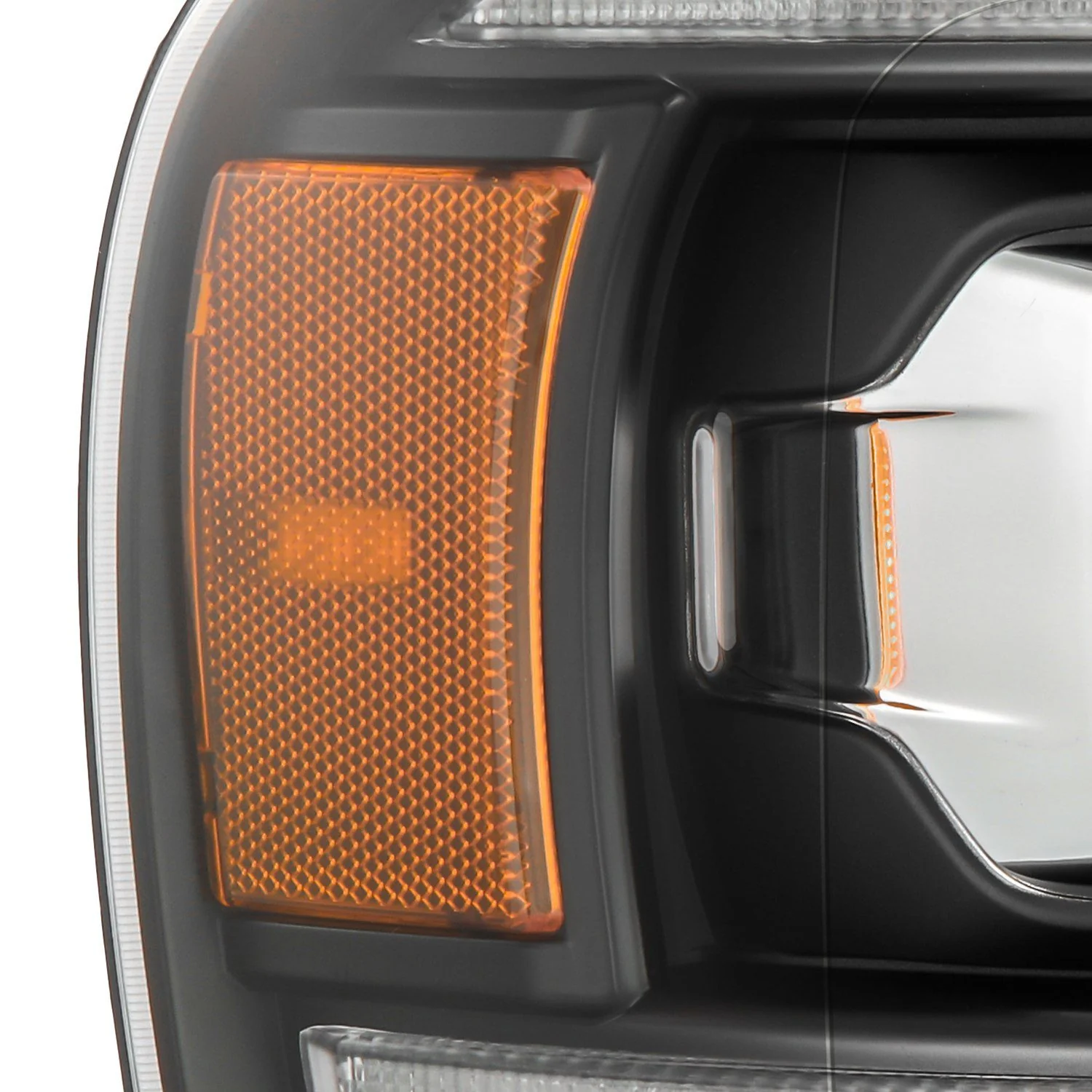 AlphaRex LED Projector Headlights Dodge Ram (02-05) LUXX Series - Sequential Turn Signal - Black / Chrome / Alpha-Black - Image 2