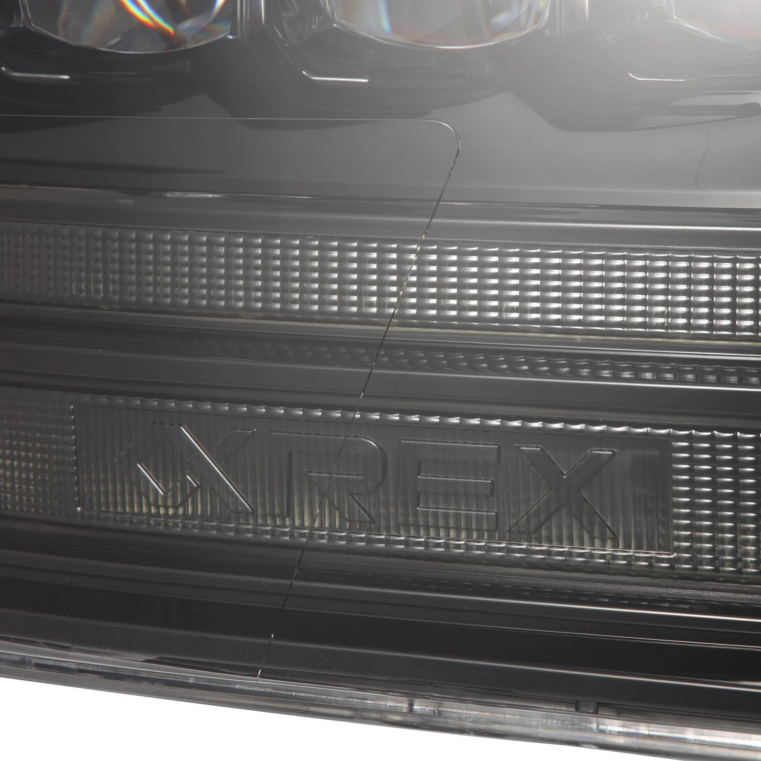AlphaRex LED Projector Headlights Dodge Ram (09-18) [3D Ice-Cube LED - NOVA Series w/ DRL] Black / Chrome / Jet Black - Image 6
