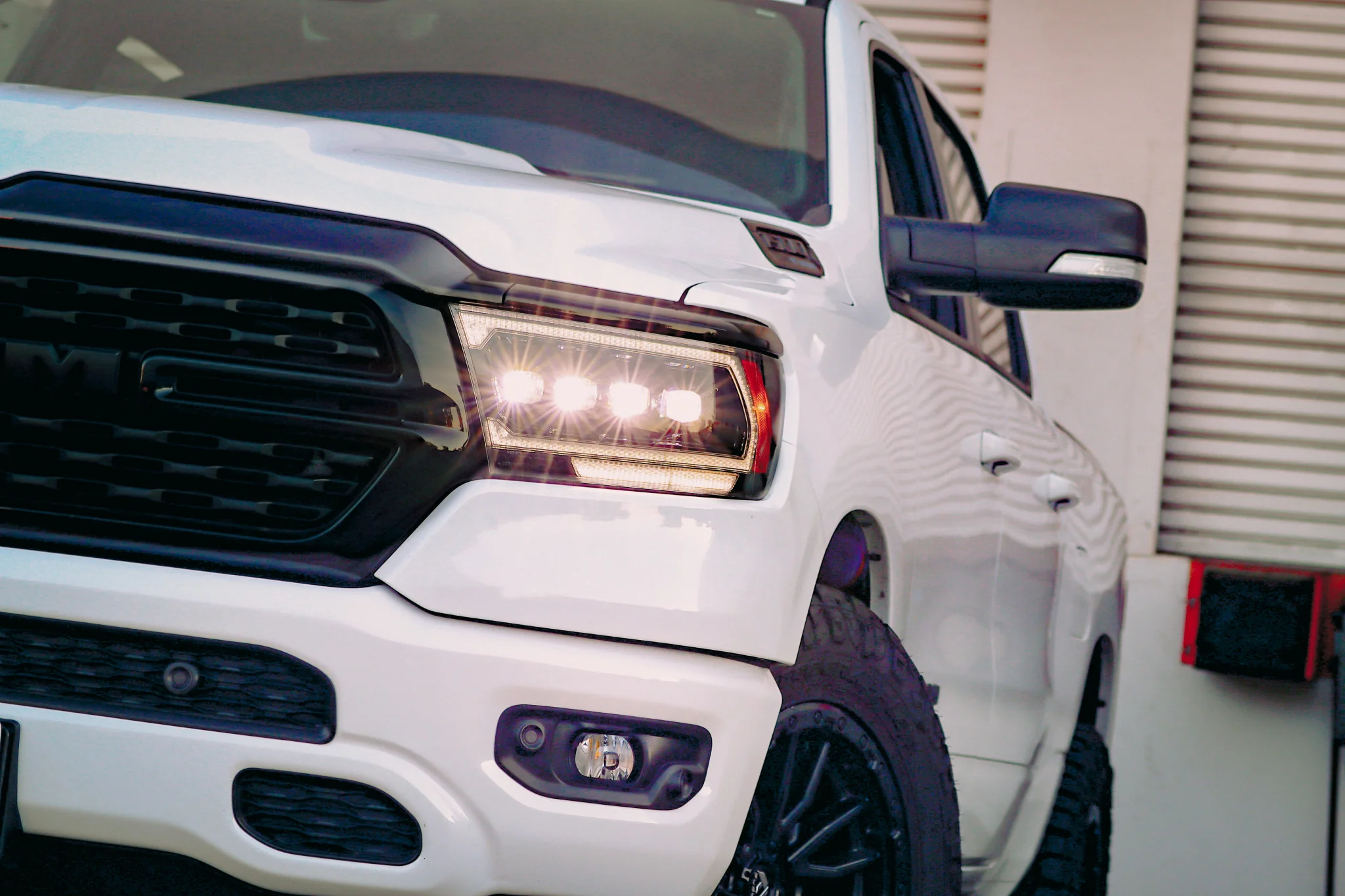 AlphaRex LED Projector Headlights Dodge Ram 1500 (19-23) [3D Ice-Cube LED - NOVA Series w/ DRL] Black or Jet Black - Image 19