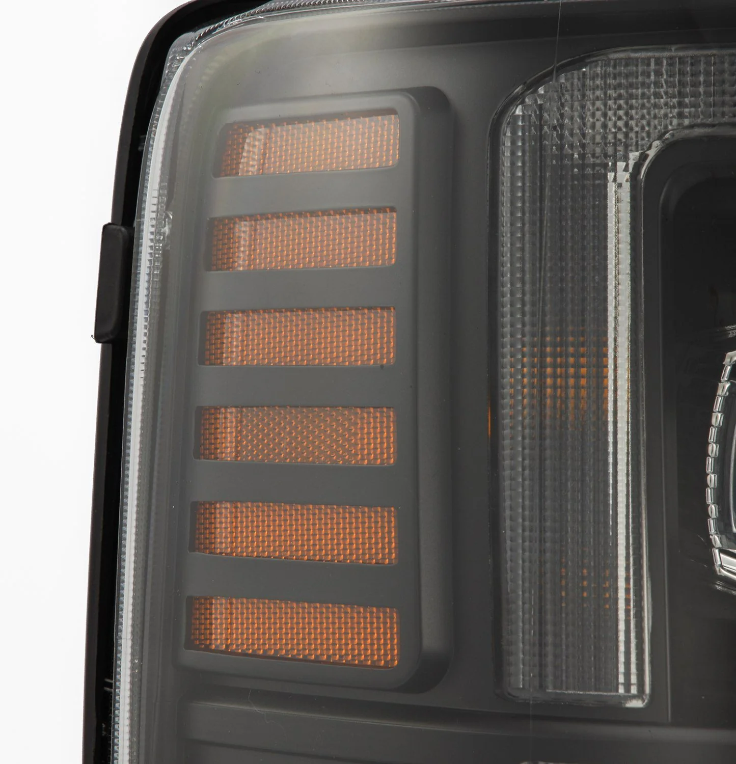 AlphaRex LED Projector Headlights Ford Excursion (08-10) [3D Ice-Cube LED - NOVA Series w/ DRL] Alpha-Black or Black - Image 2