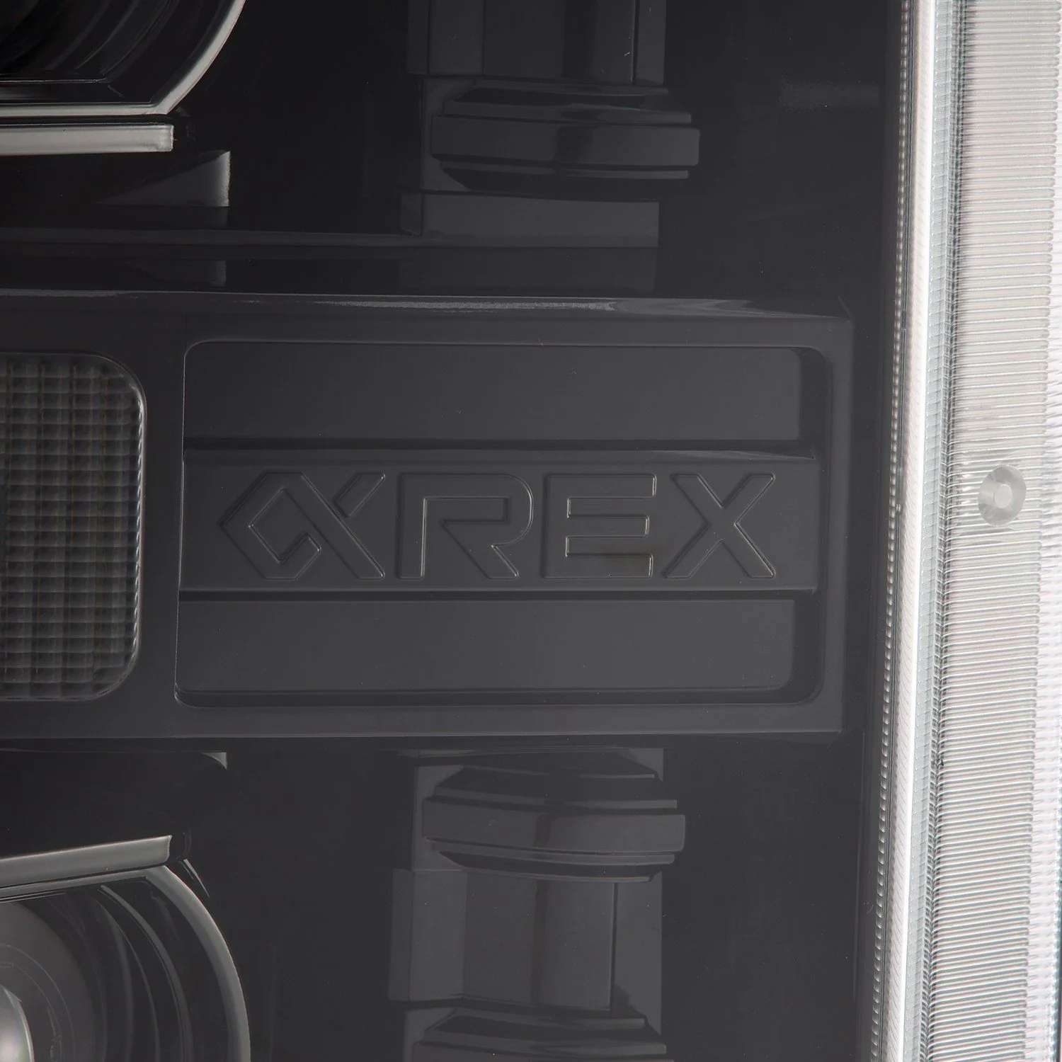 AlphaRex LED Projector Headlights Ford Excursion (08-10) [LUXX Series - DRL Light Tube] Black or Alpha-Black - Image 16