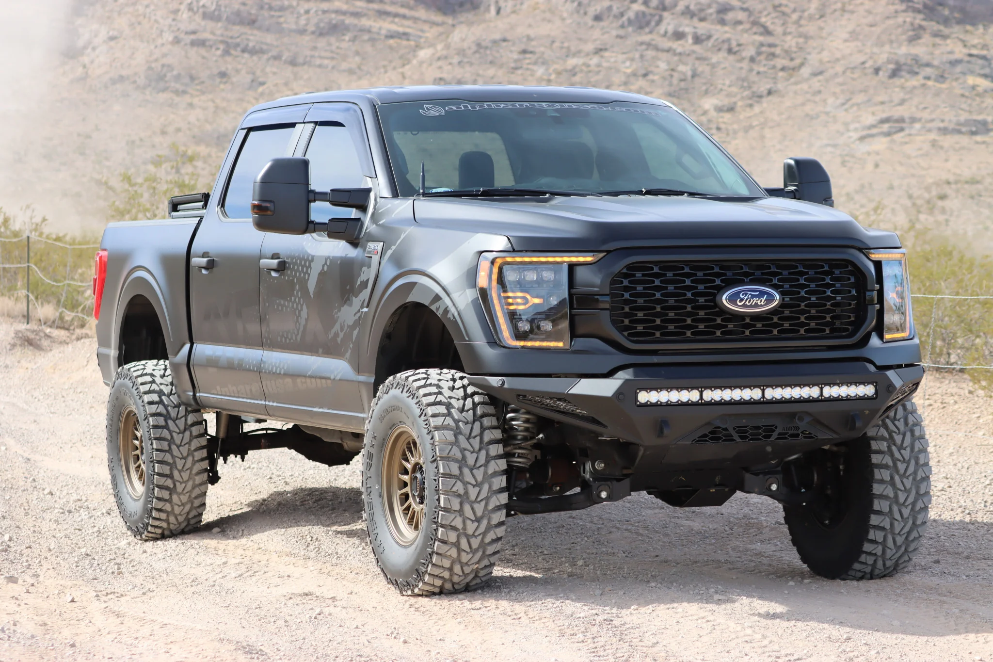 AlphaRex LED Projector Headlights Ford F150 / F150 Raptor (21-23) [3D Ice Cube LED - NOVA Series w/ DRL] 14th Gen Style Black or Jet Black - Image 24