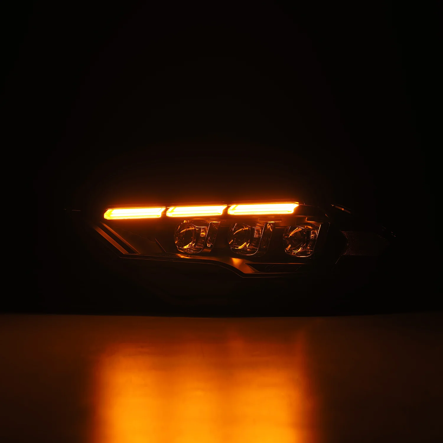 AlphaRex LED Projector Headlights Ford Mustang (18-22) S550 [3D Ice-Cube LED - NOVA Series w/ DRL] Alpha-Black or Black - Image 38