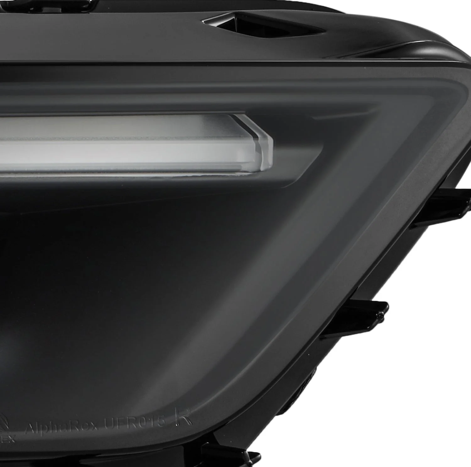 AlphaRex LED Projector Headlights Ford Mustang Shelby GT350 / GT500 (18-20) S550 [3D Ice-Cube LED - NOVA Series w/ DRL] Alpha-Black or Black - Image 27